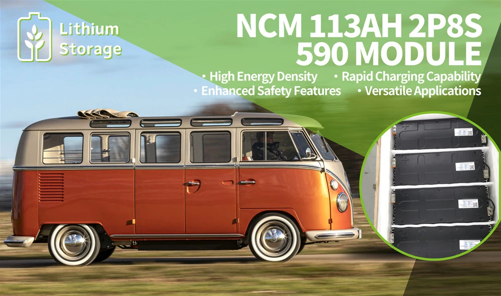 Liberare il potere dell'innovazione: presentazione del modulo batteria al litio MEB 590 tramite lo stoccaggio al litio